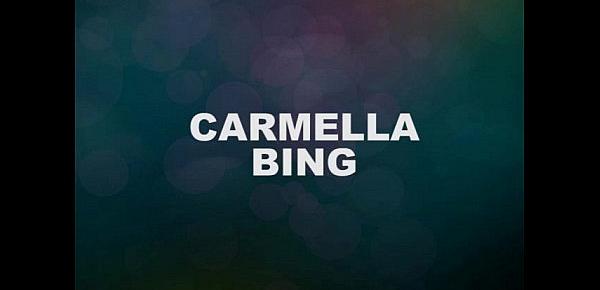  Carmella Bing facial BTS  footage